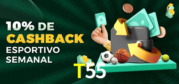 10% de bônus de cashback na T55
